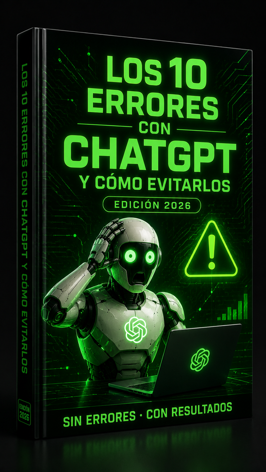 Los 10 Errores con ChatGPT y Cómo Evitarlos - Edición 2026