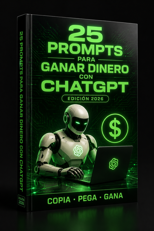 25 Prompts para Ganar Dinero con ChatGPT - Edición 2026
