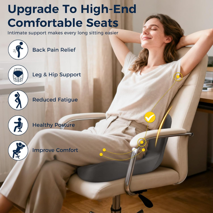 Ergonomic Seat Cushion for Back Pain Relief