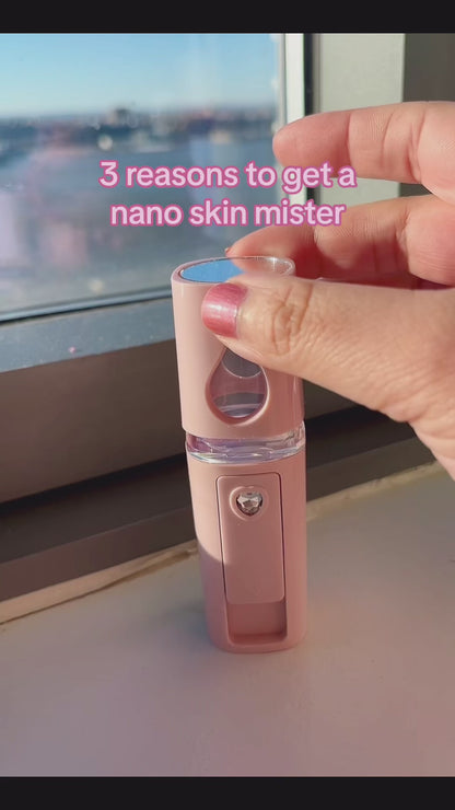 Humidificador facial nano portátil