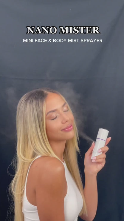 Humidificador facial nano portátil